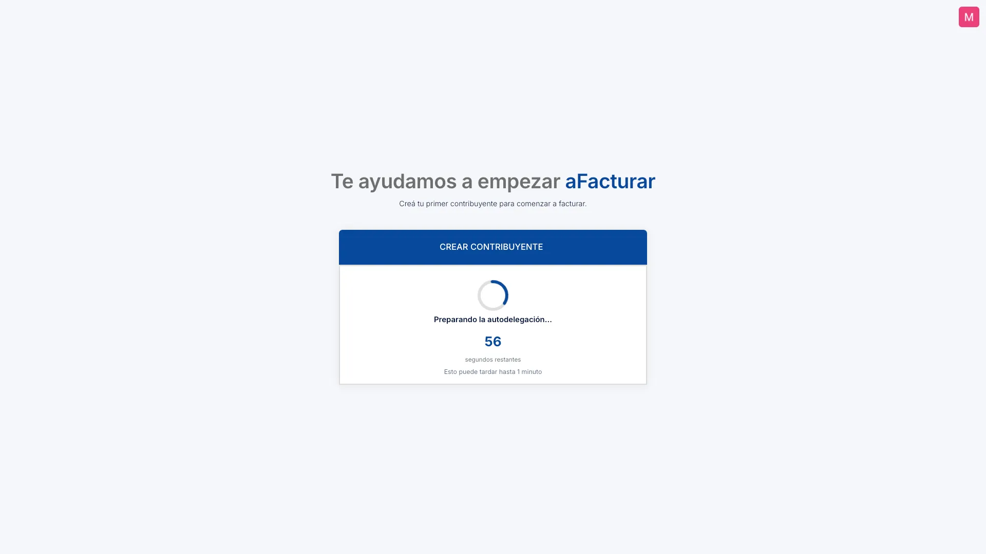 Autodelegación en progreso